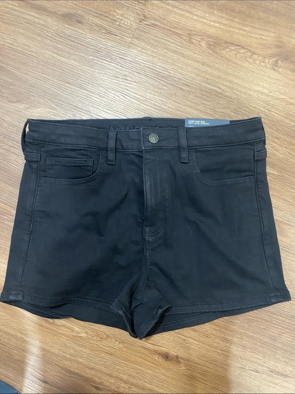 American eagle black high rise shorts bnwt